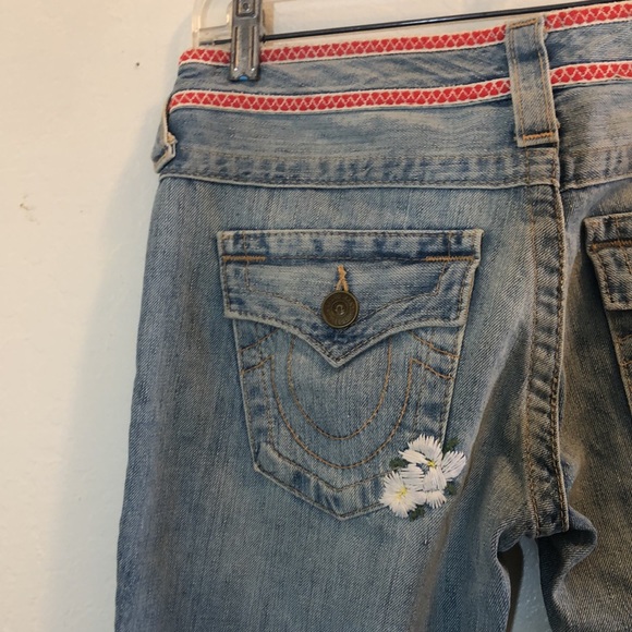 NWOT True Religion Bell Bottom Jeans Size 26 - Picture 7 of 9